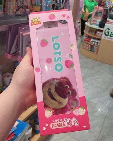Hộp bút nam châm 2 ngăn + gọt chì