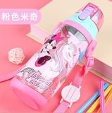 Bình Nước Uống Trực Tiếp Disney Dây Đeo 570ml