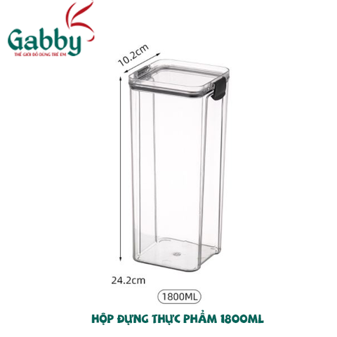 Hộp Đựng Thực Phẩm (Nắp Vuông)