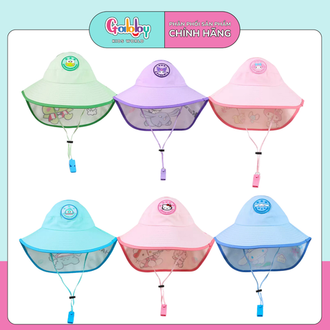 NÓN VẢI VÀNH RỘNG SANRIO