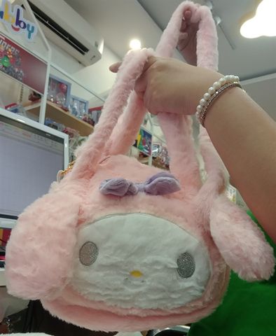 TÚI ĐEO CHÉO LÔNG SANRIO