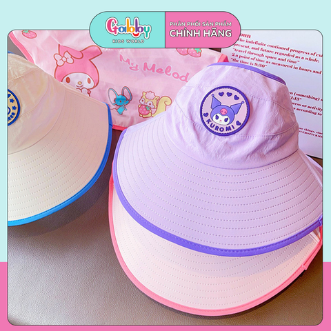 NÓN VẢI VÀNH RỘNG SANRIO