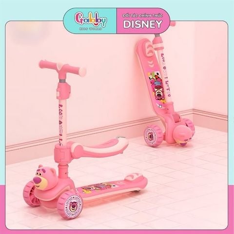 XE TRƯỢT SCOOTER ĐẦU THÚ 3D