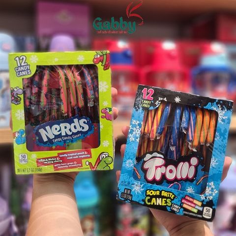 Hộp Kẹo Nến Gậy Candy Canes 12 Cây