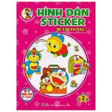 Hình Dán Sticker - Bé Tập Tô Màu