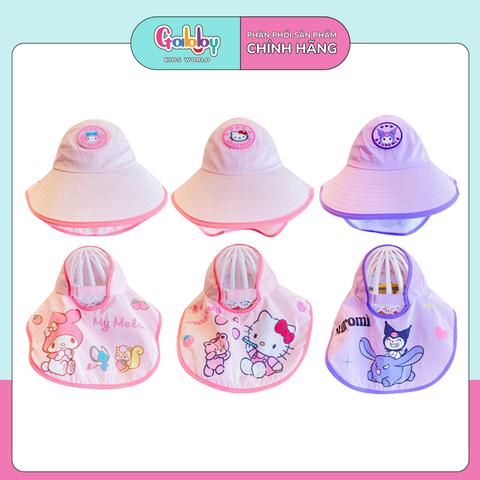 NÓN VẢI VÀNH RỘNG SANRIO