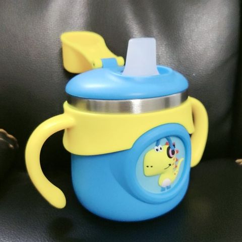 Ly Giữ Nhiệt Ống Hút Quai Cầm Disney 260ml