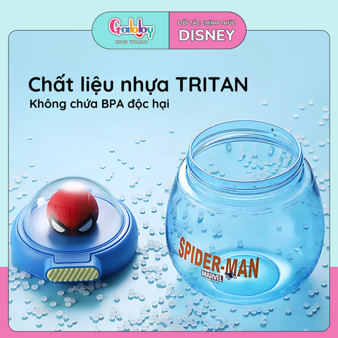 Bình Nước Dáng Tròn Disney 800ML