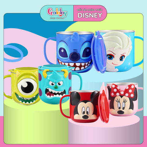 Ly Nước Giữ Nhiệt 3D Disney
