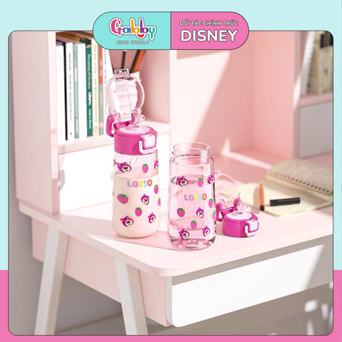 BÌNH NƯỚC DISNEY CÓ ỐNG HÚT 470ML