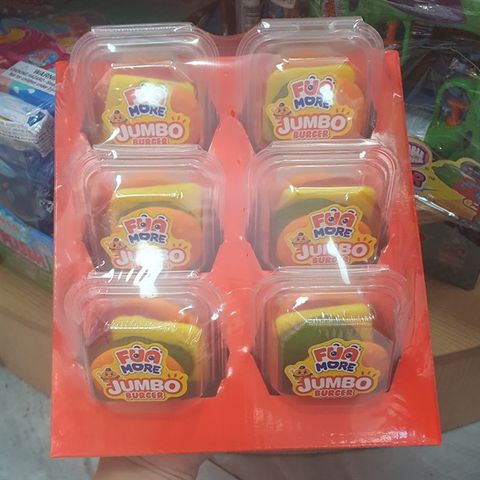 Kẹo Dẻo Hamburger 50G Jumbo
