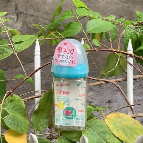 Bình PIGEON NĐ Nhật PPSU 160ML NÚM SS