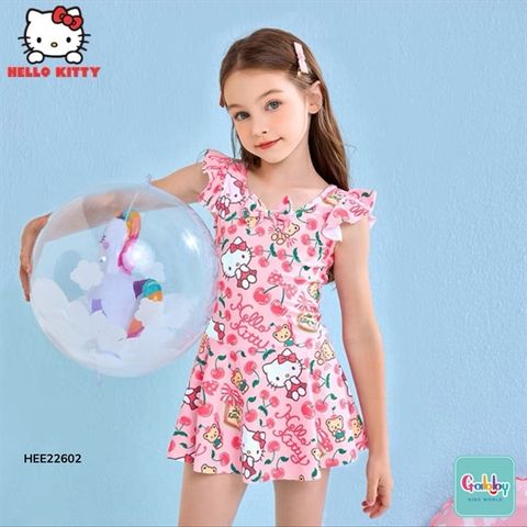 Bộ đồ Bơi liền Tay ngắn Bèo Nhún SP210411B