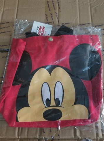 TÚI VẢI DISNEY NÚT BẤM