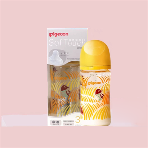Bình PIGEON Soft Touch NĐ Trung Thủy Tinh 6+