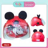 Nón Bảo Hiểm Mickey Có Kính
