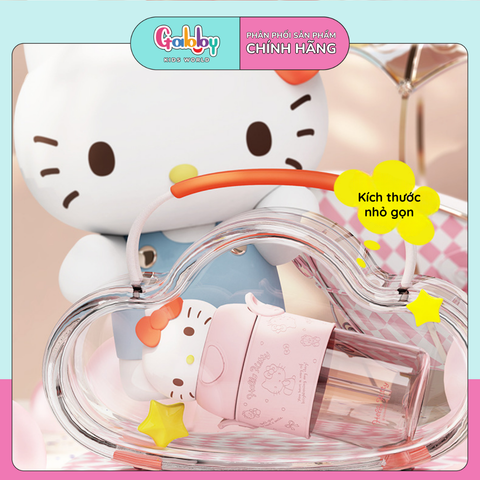 Bình Nước Sanrio Dây Đeo 3D 620ML
