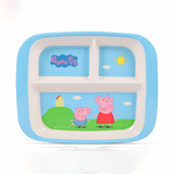 Khay Ăn Melamin 3 Ngăn