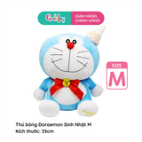 Thú bông Doraemon sinh nhật M