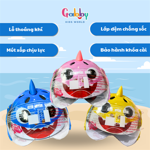 Nón Bảo Hiểm Baby Shark Có Kính