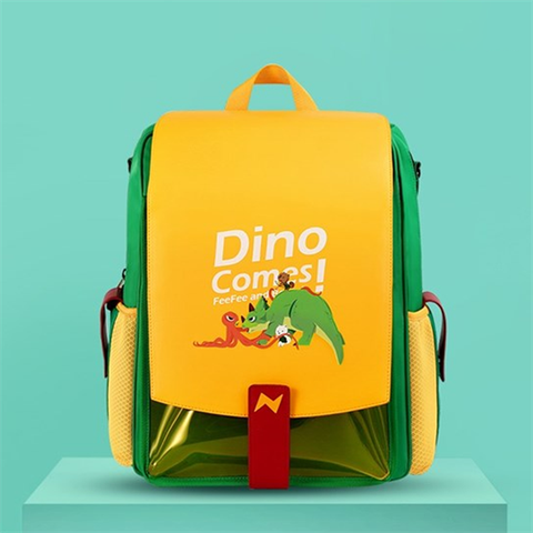 Balo Đi Học 3 trong 1 Khủng Long Nhỏ Xanh Lá NHZ021L-10