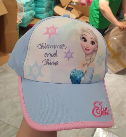 MŨ NÓN ELSA CHỮ THÊU