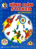 Hình Dán Sticker - Bé Tập Tô Màu