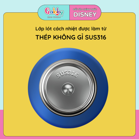 Bình Giữ Nhiệt Dây Đeo Disney 650ML