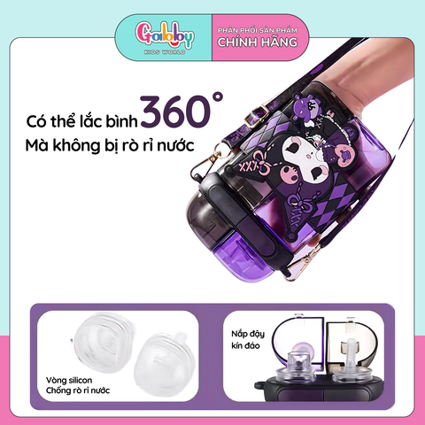 BÌNH NƯỚC DISNEY 2 NGĂN 640ML