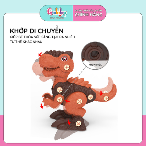 KHỦNG LONG LẮP GHÉP