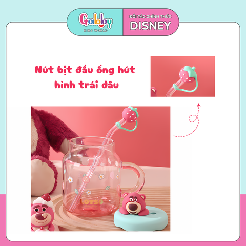 LY THỦY TINH CÓ NẮP 3D DISNEY