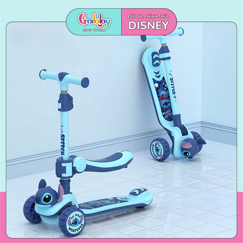 XE TRƯỢT SCOOTER ĐẦU THÚ 3D