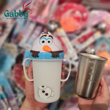 Bình Tập Uống DISNEY Inox/PP 300ML