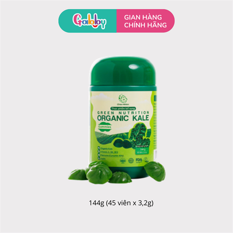 Châu Nhiên Green Nutrition Organic Kale Gummies(45 Viên)