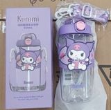BÌNH NƯỚC DISNEY DÂY ĐEO 650ML - KUROMI