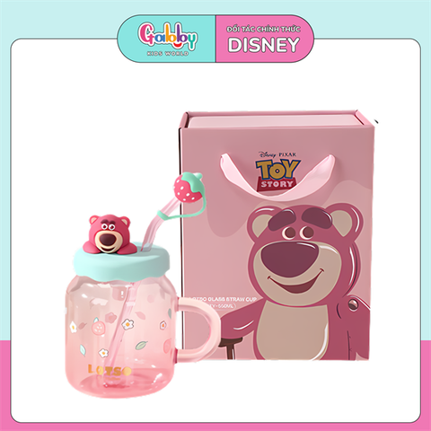 LY THỦY TINH CÓ NẮP 3D DISNEY