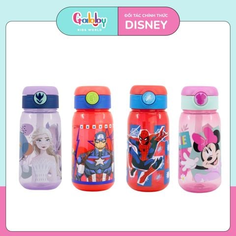 BÌNH NƯỚC DISNEY NÚT BẤM 510ML