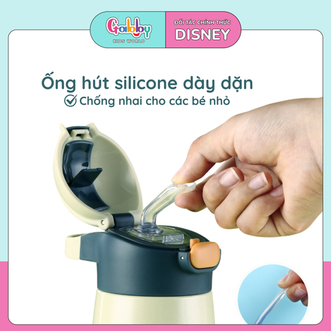BÌNH NƯỚC GIỮ NHIỆT QUAI XÁCH HAI NẮP 500ML