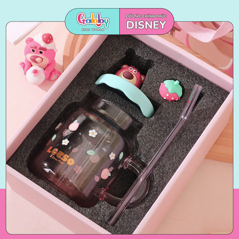 LY THỦY TINH CÓ NẮP 3D DISNEY