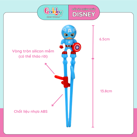 Đũa Tập Ăn DISNEY 3D