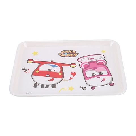 Khay Ăn Melamin Super Wings 29.7x21.5x1.6cm