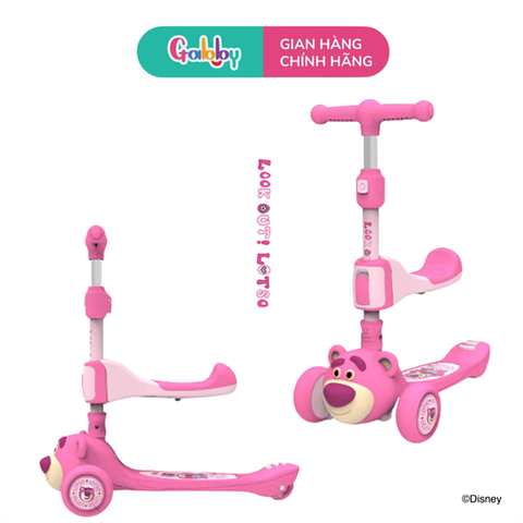 XE TRƯỢT SCOOTER ĐẦU 3D LỚN