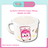 Ly Nước Melamin Super Wings 200ML Có Nắp