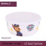 Thố Ăn Melamine Paw Patrol (Nắp Nhựa) Nhỏ 15.4x15.4x6.9cm
