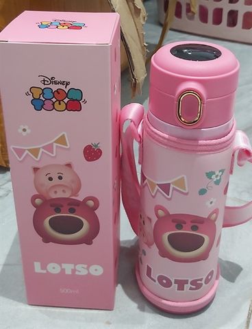 BÌNH GIỮ NHIỆT CÓ NHIỆT ĐỘ DISNEY 500ML