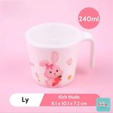 Ly Melamin tay cầm