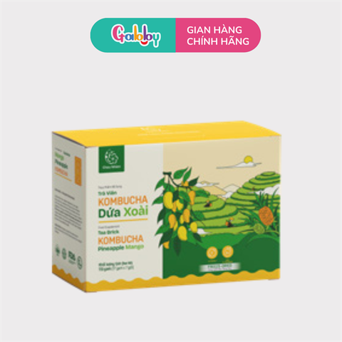 Châu Nhiên Trà Viên KomBuCha Dứa Xoài (7 Gói)