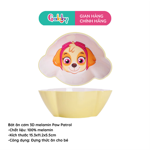 Bát Ăn Melamine Paw Patrol Bát Cơm Nhỏ