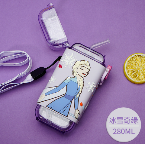 Bình Nước Disney Dây Đeo 280ML