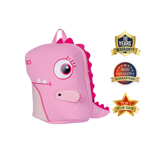 Balo Em Bé Khủng Long Hồng NHB213P